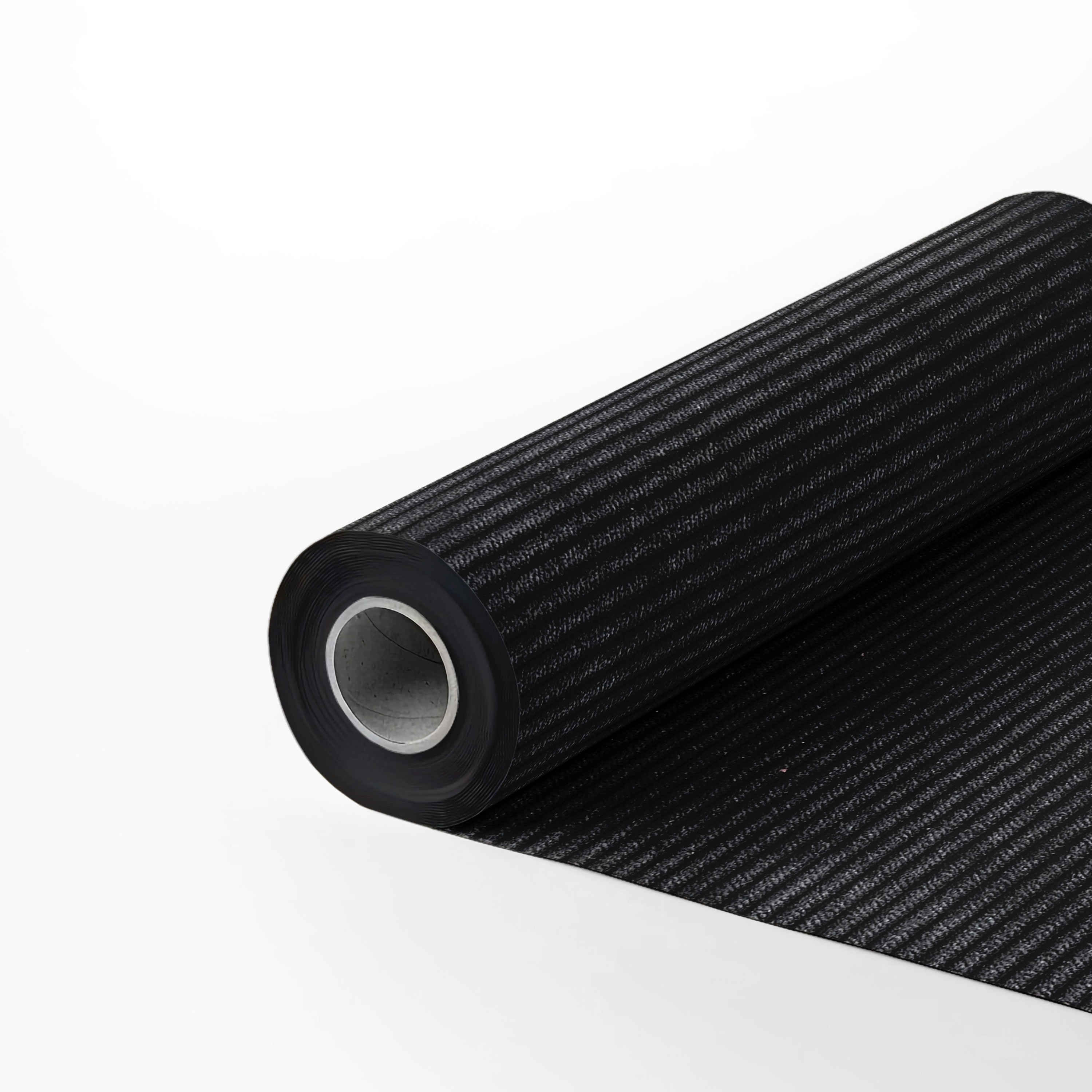 rolo de veludo cotelê preto