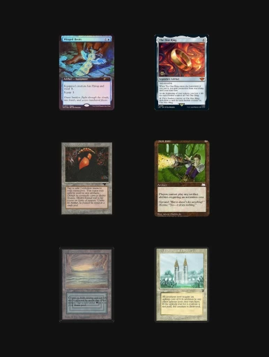 Magic the gathering cards