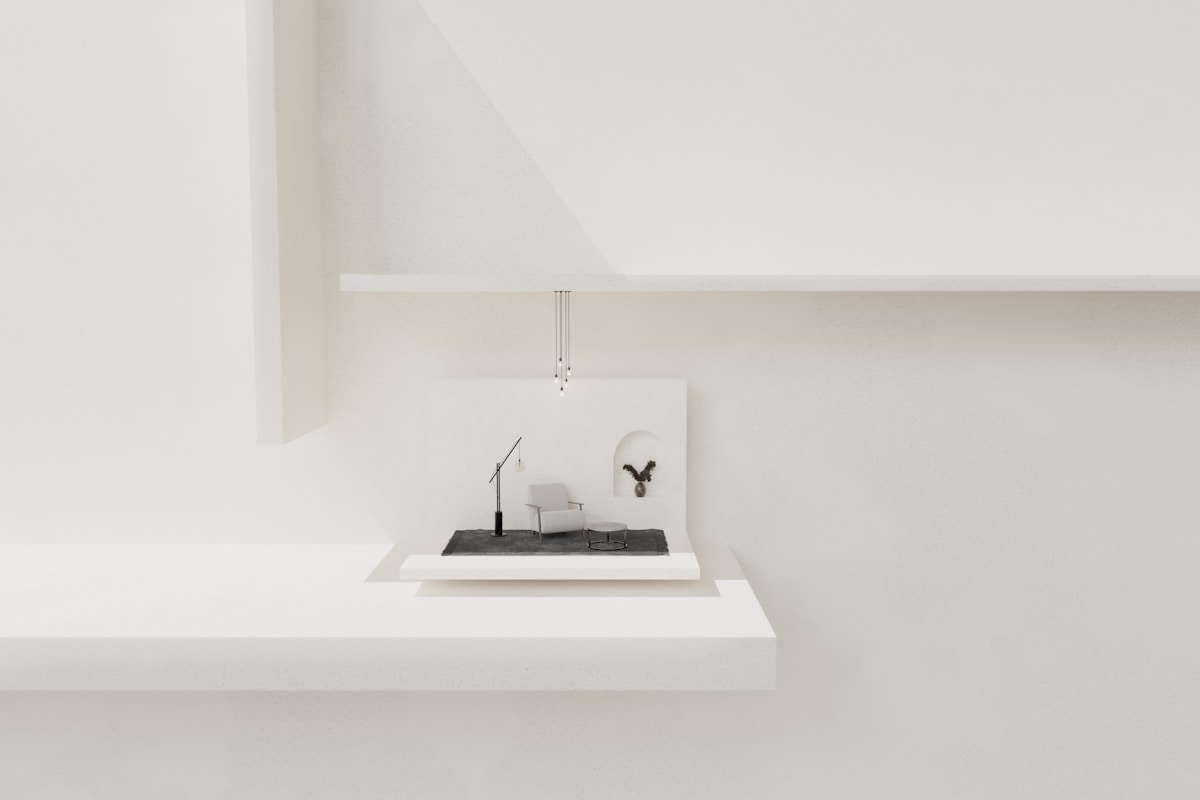 A white room with a sink and a mirror — editorial interiors image 2 for "A Room of One’s Own"