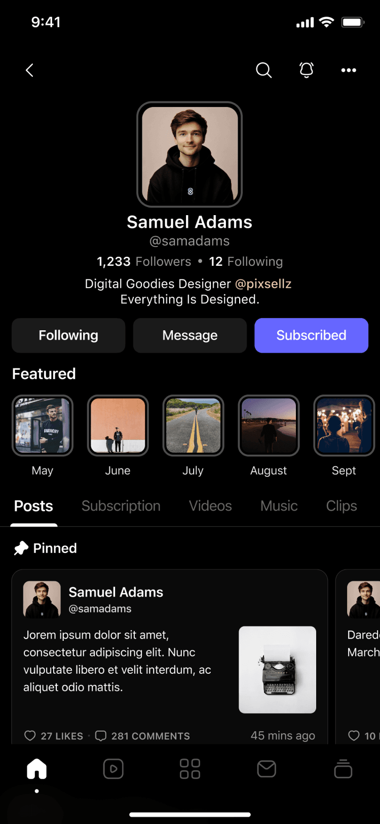 App screenshot