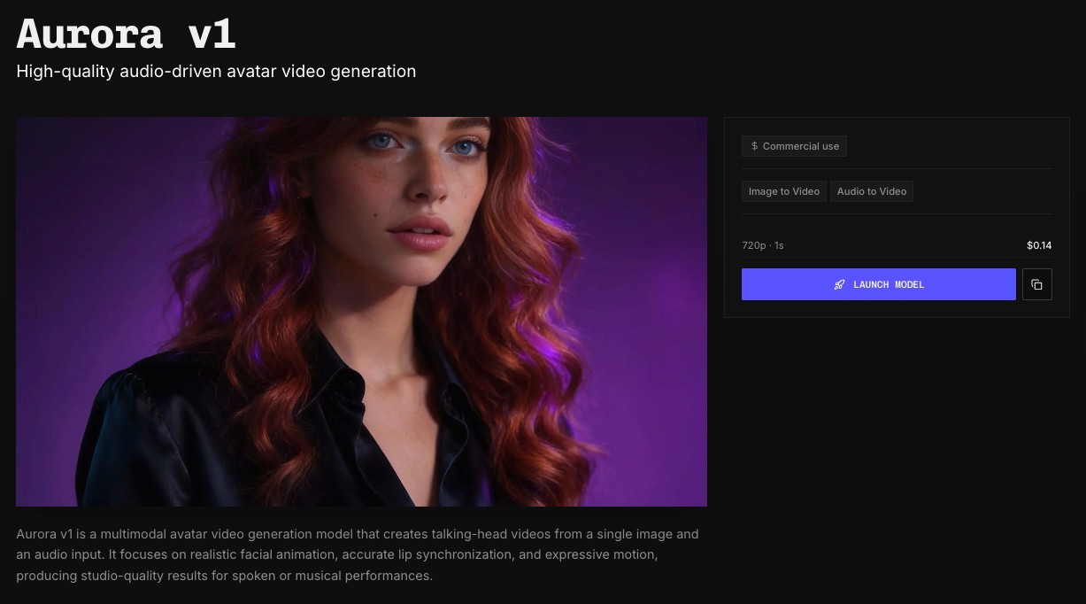 Creatify's Aurora v1
