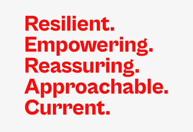 Not Your Mother's rebrand key words