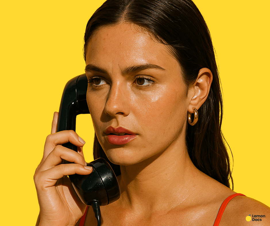 Patient auf der Suche nach einem Hautarzt Termin Berlin