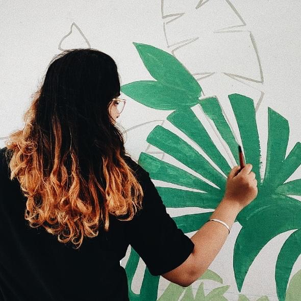 high-angle photography of stairs
