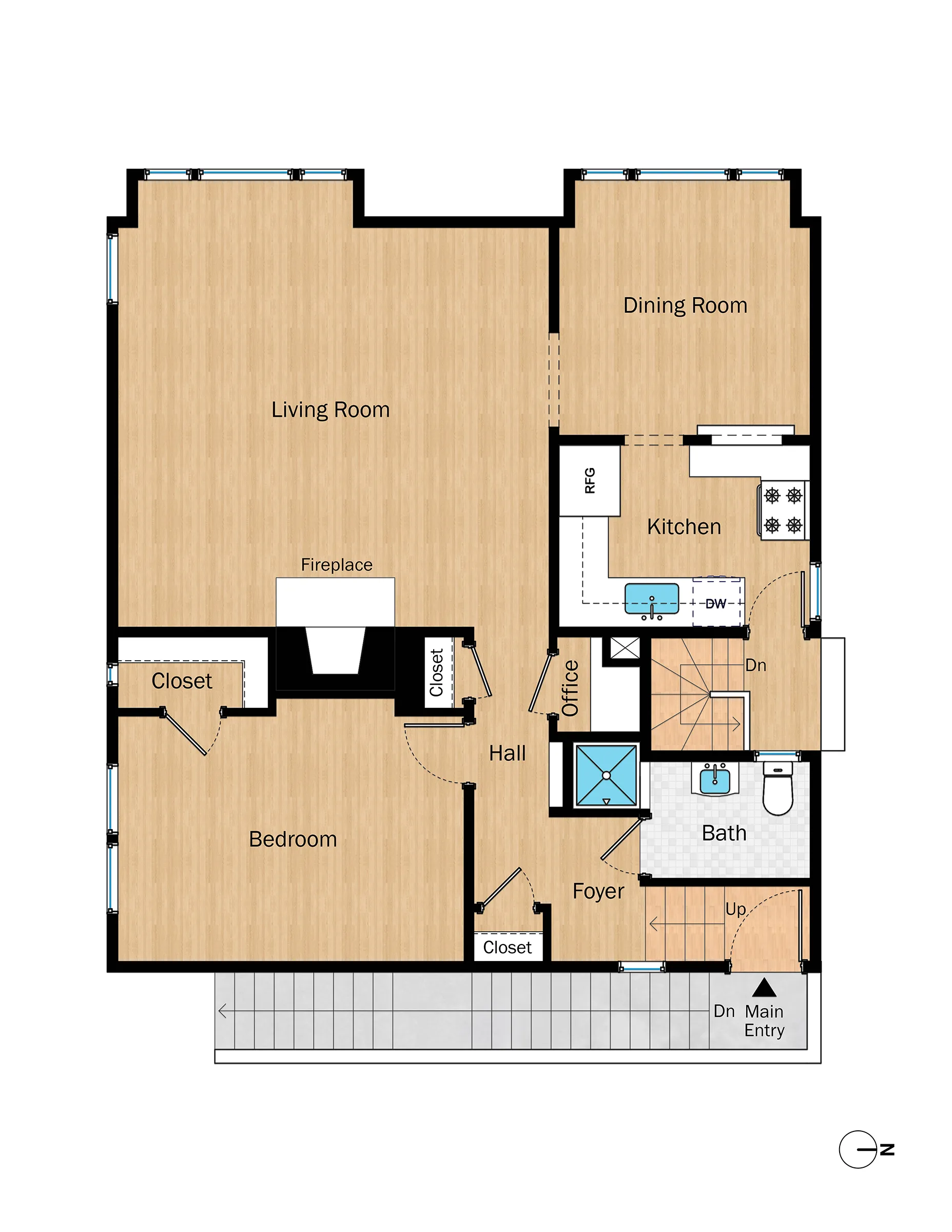 Scott Street Floor Plan