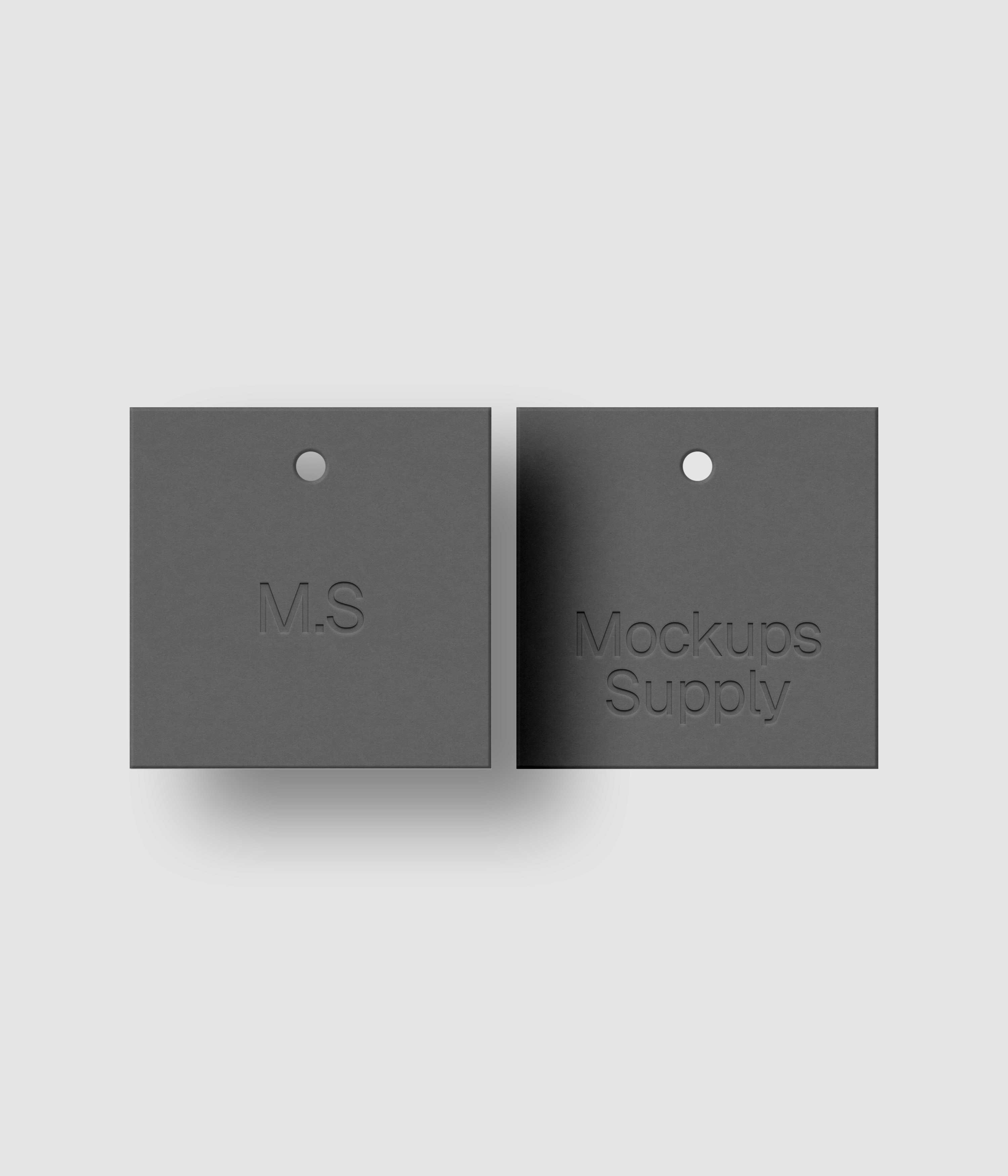 Free clothing label mockup download psd on Mockups Supply