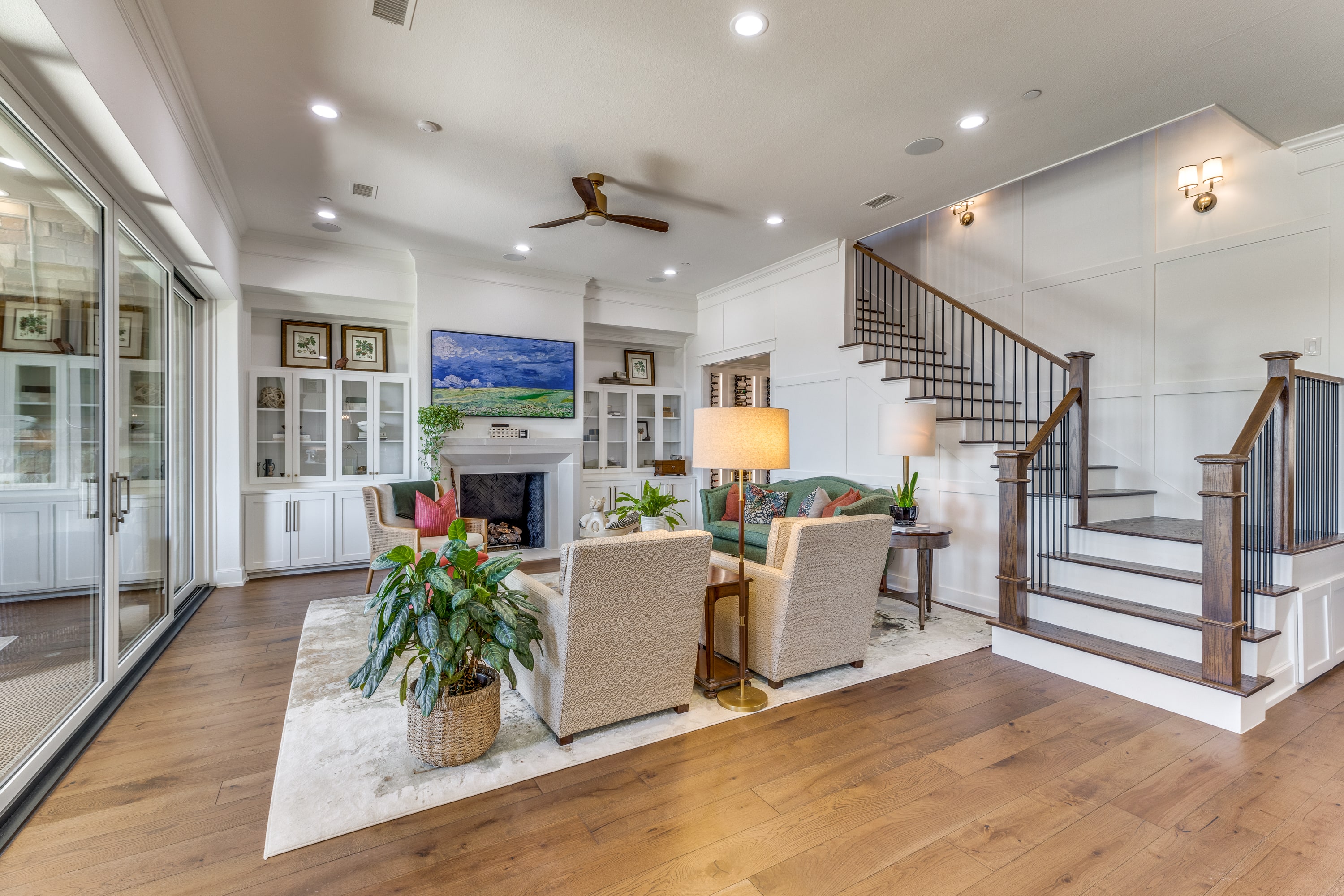 luxury living room remodel