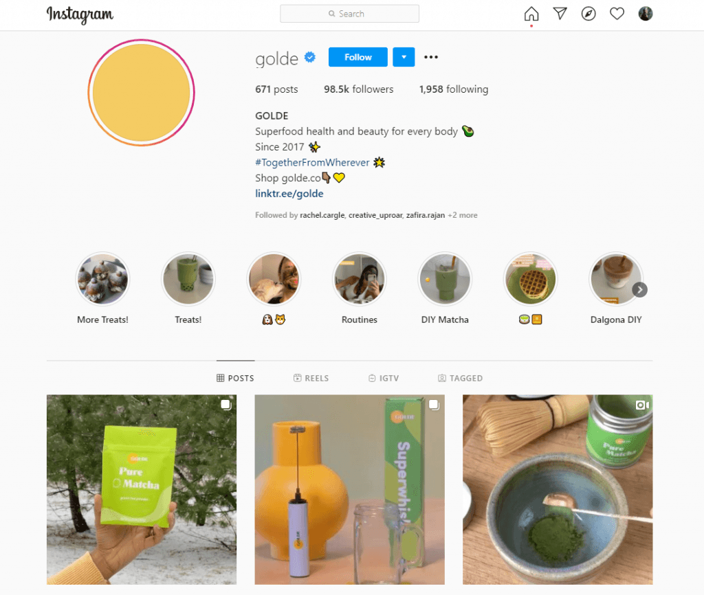 ugc ecommerce skin care brand