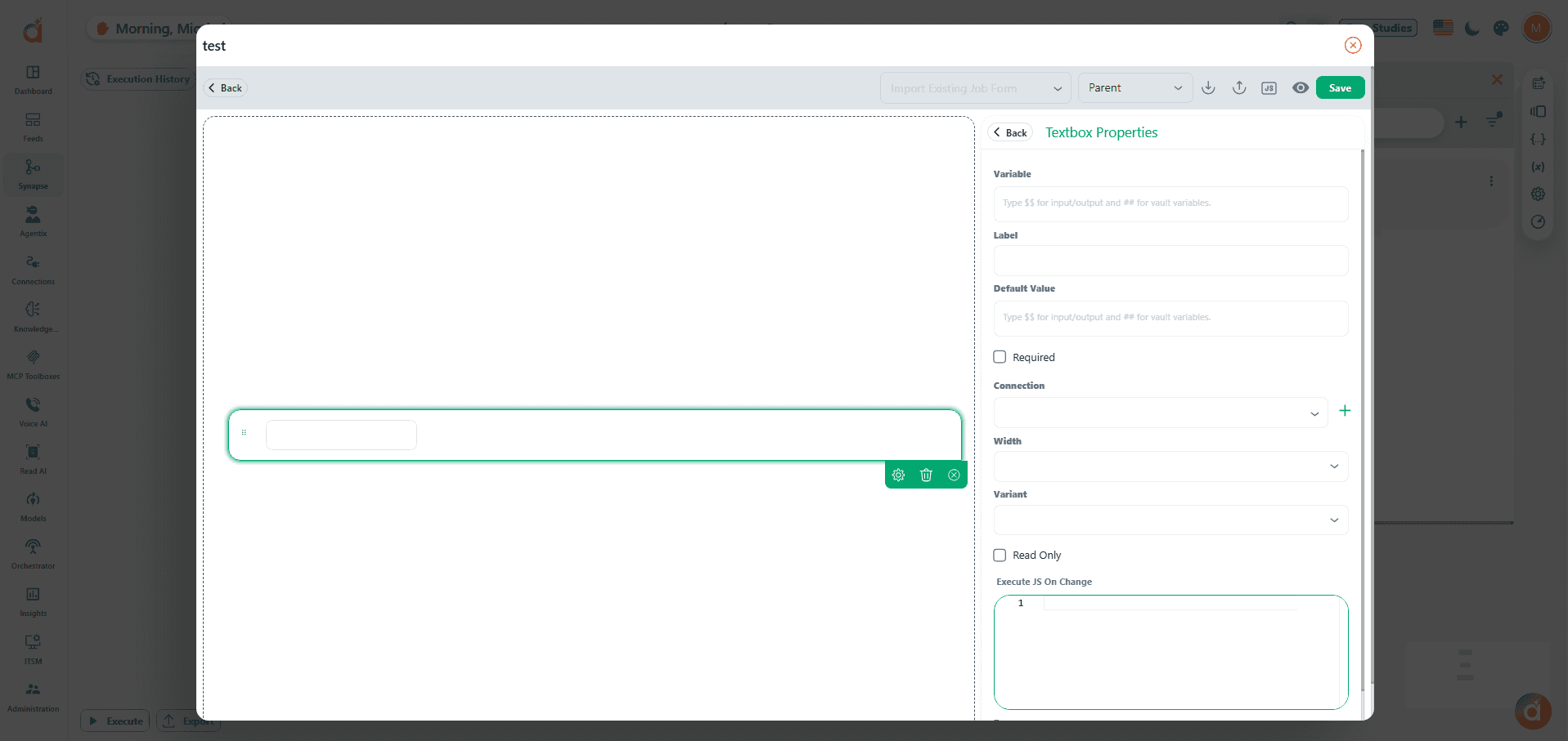 AIRA Hyperautomation product screenshot