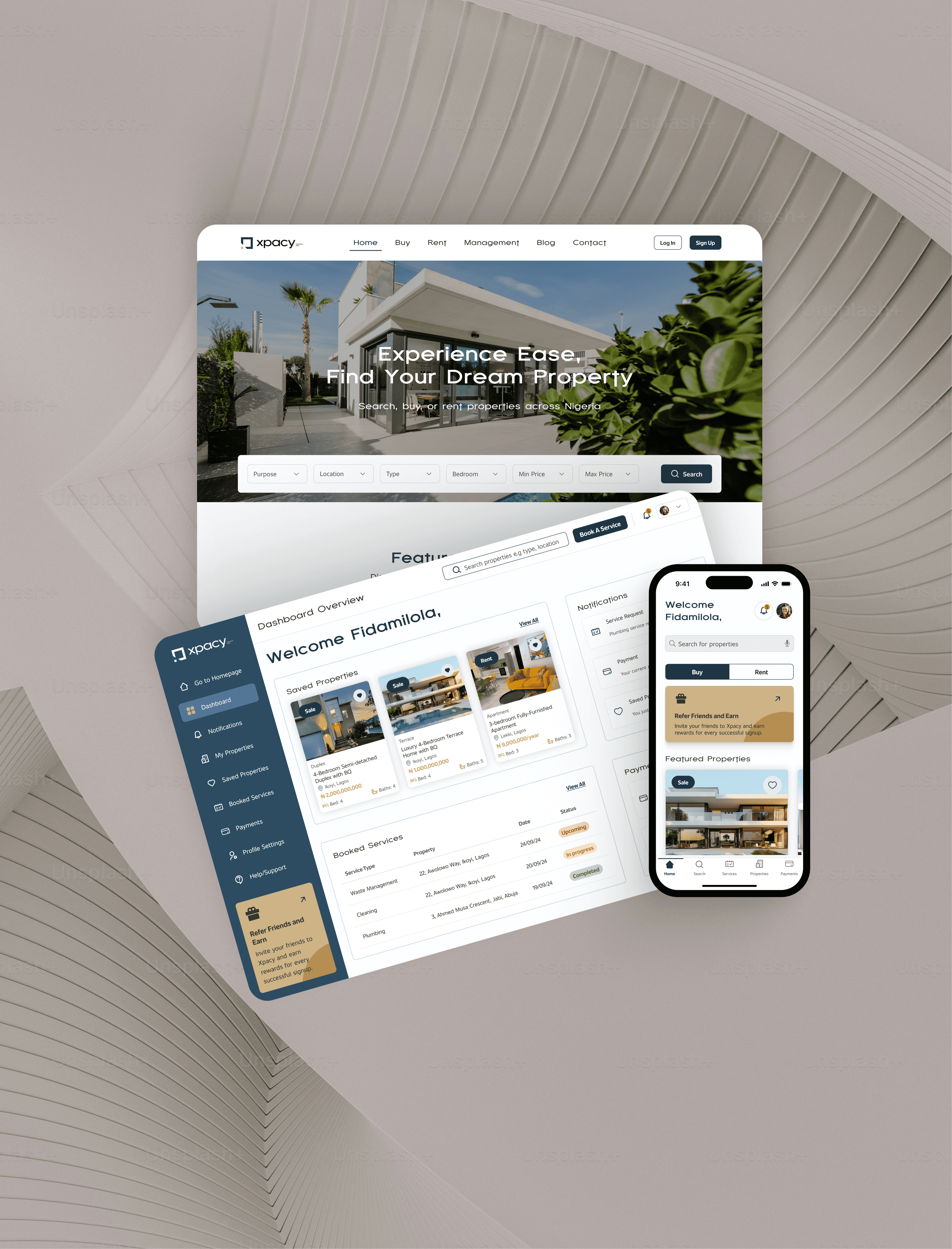 Xpacy, a real estate platform