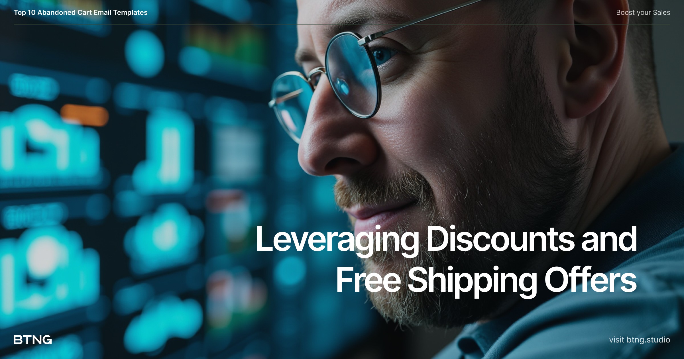 An enticing discount offer in an abandoned cart email.