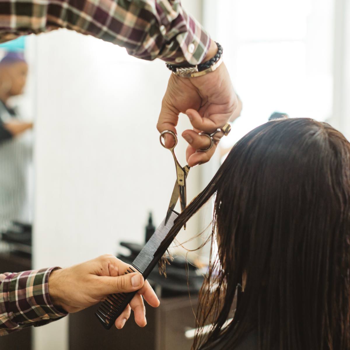 Haircutting at Nero Hair Salon