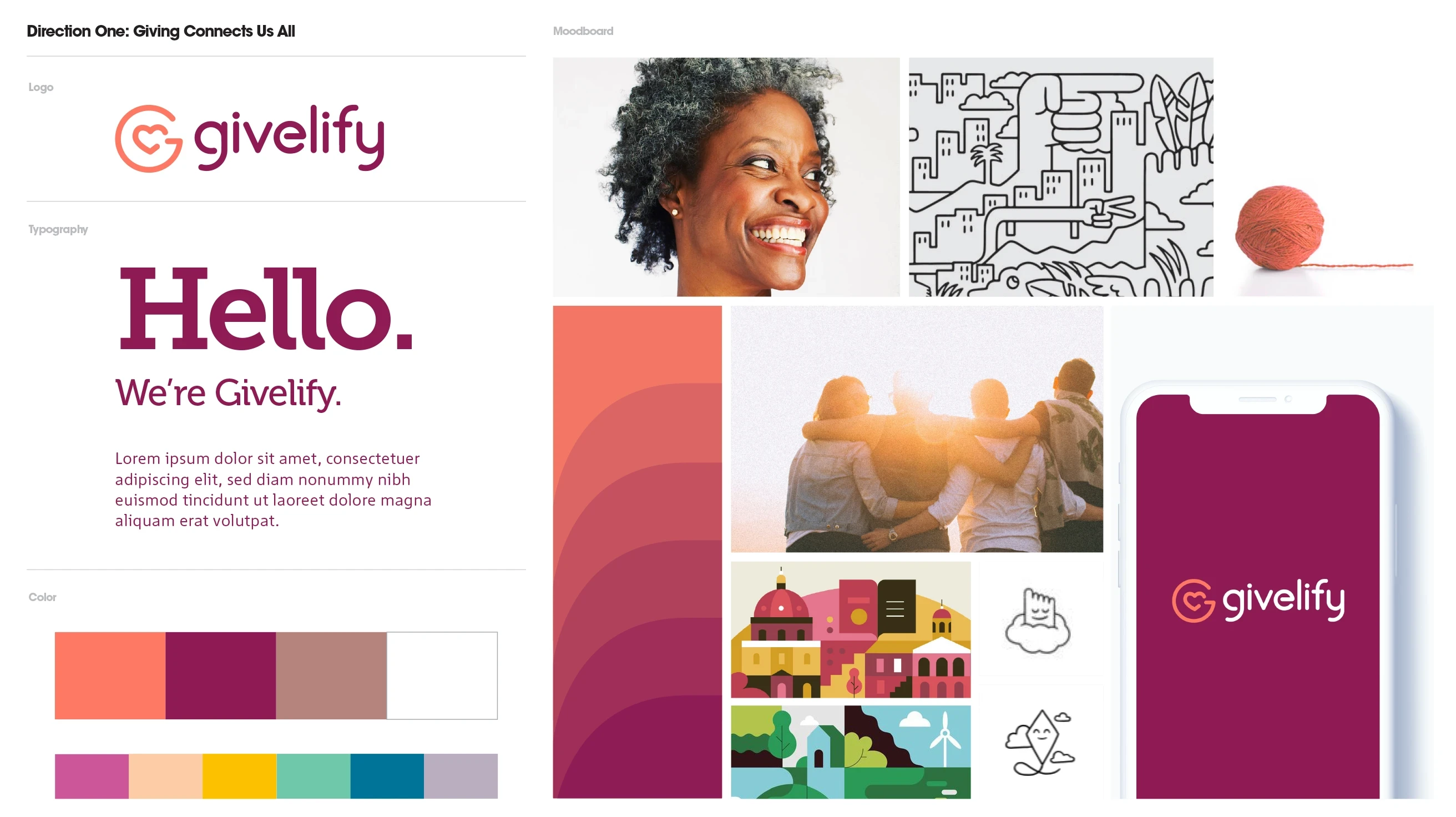 Givelify Brand Exploration - Option 1