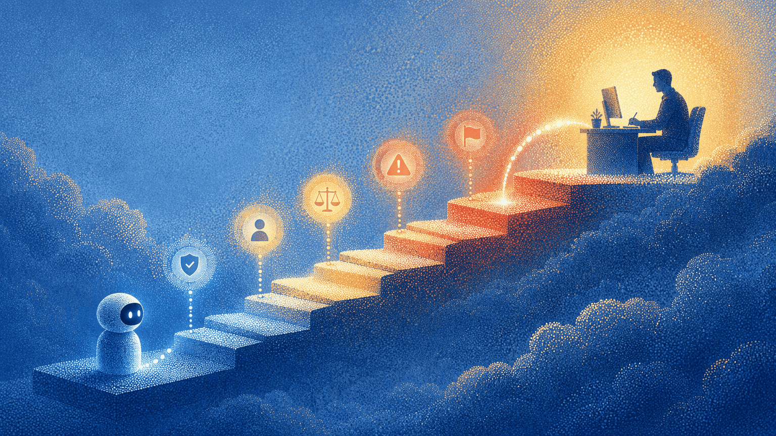Illustration for 8. Fail-Safe Escalation Protocols: Balancing AI Automation with Human Oversight