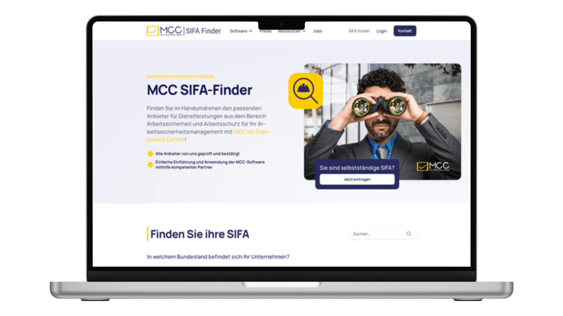 MCC SiFa Finder