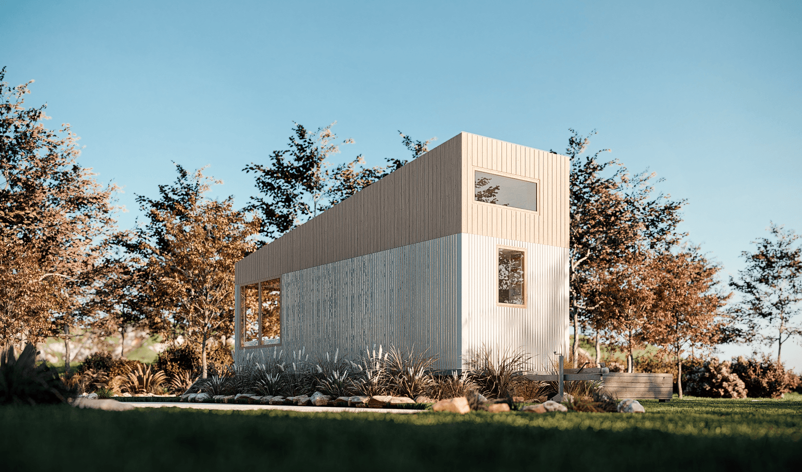 Marlo 8m/26ft mono sloped, loft tiny home