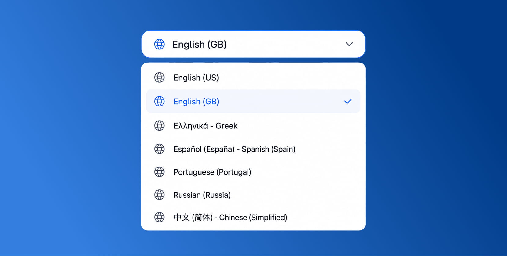 Multilingual & personalisation