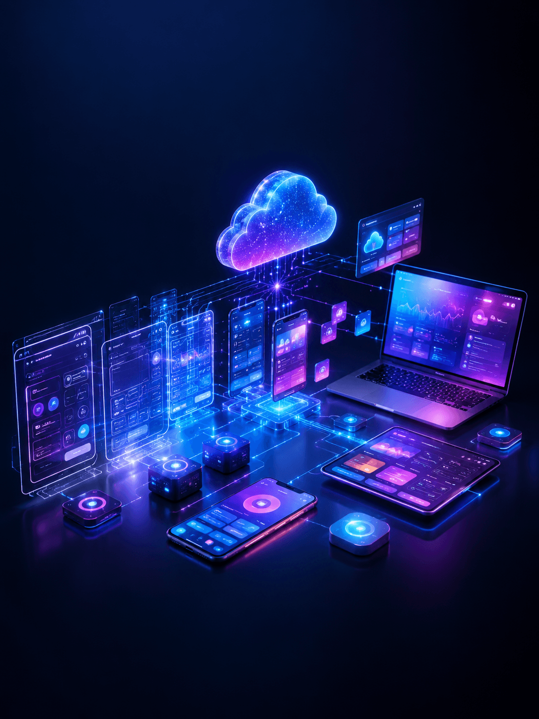 Digital Platforms, cloud-native SaaS, mobile apps