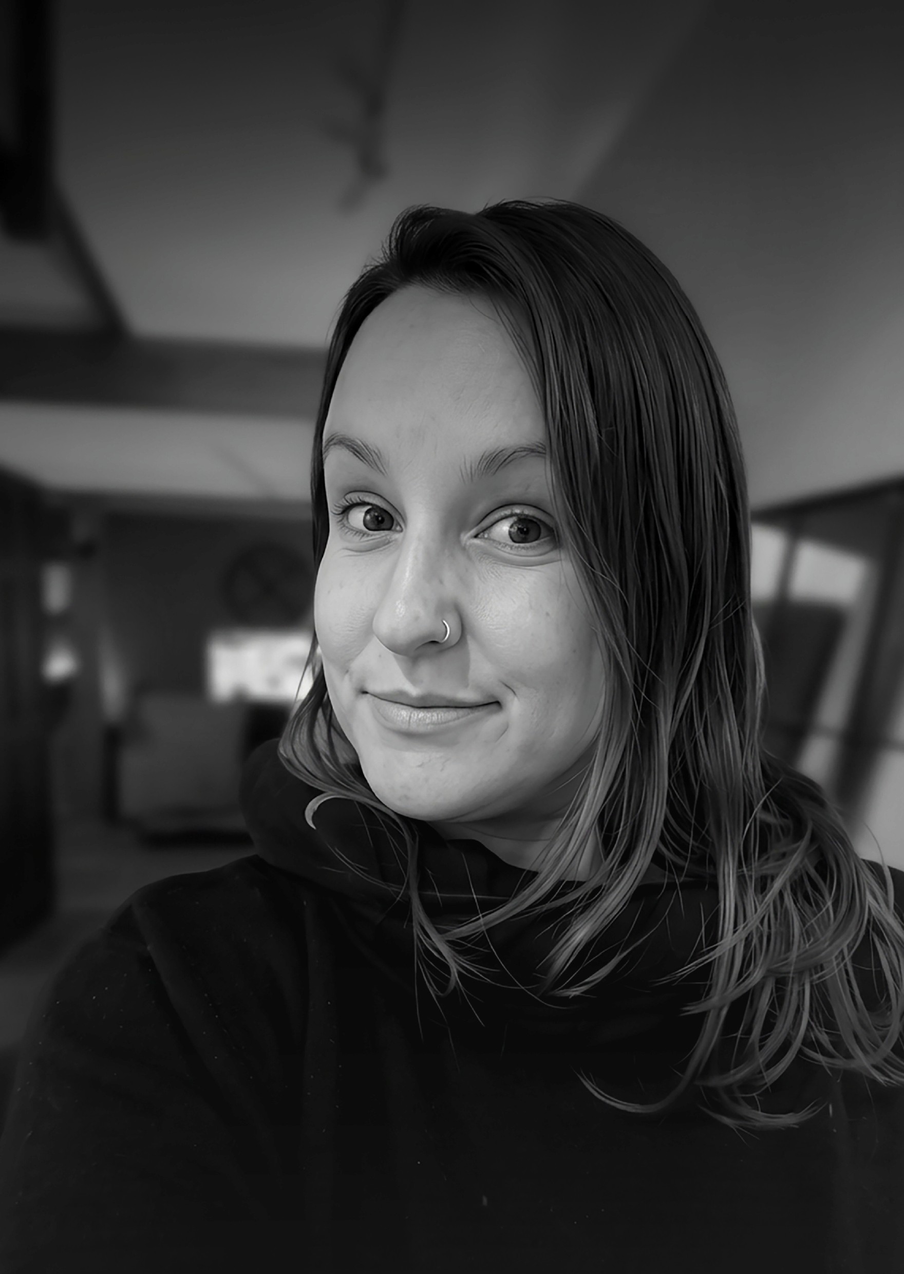 a person with a necklace