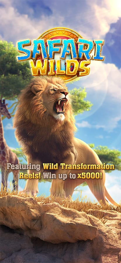 Safari Wilds - ecran mobile officiel PG Soft