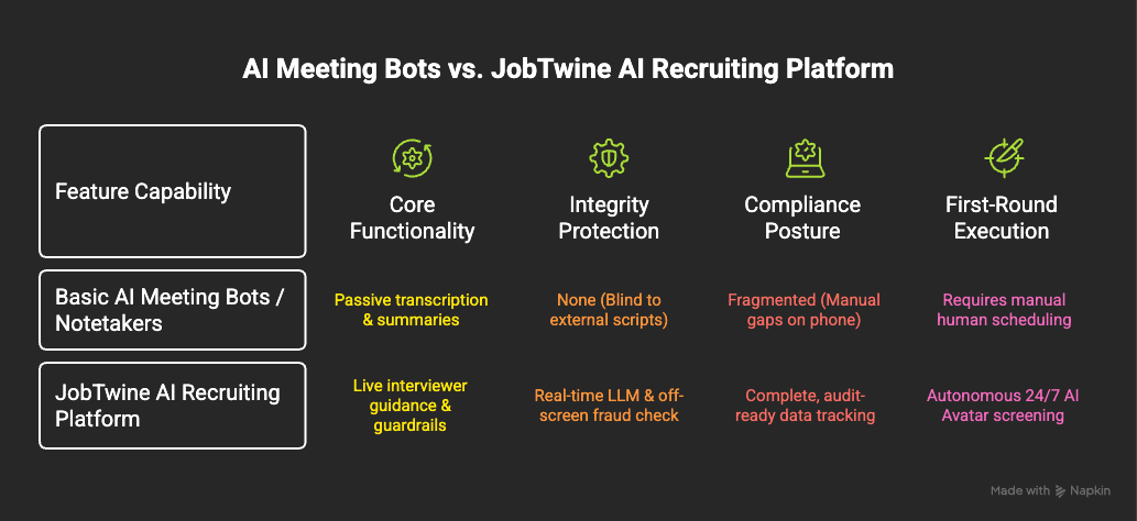 What a finance-ready AI Interview Platform has to Prove