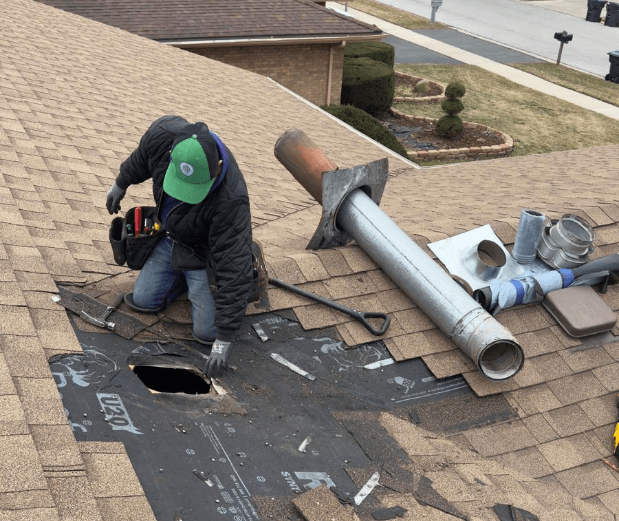 a group of wooden chairs
