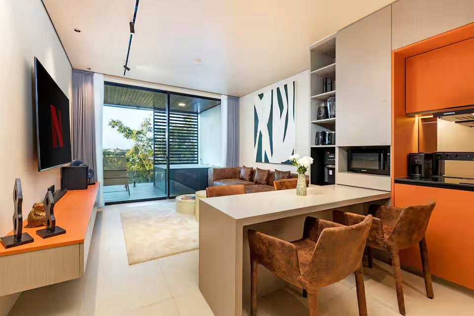 Ready apartment in Alex Villas Complex N5 in Berawa, Canggu
