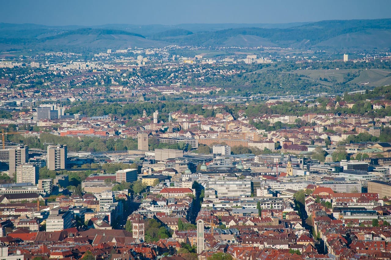 Picture of showing Stuttgart, Webdesign in Stuttgart