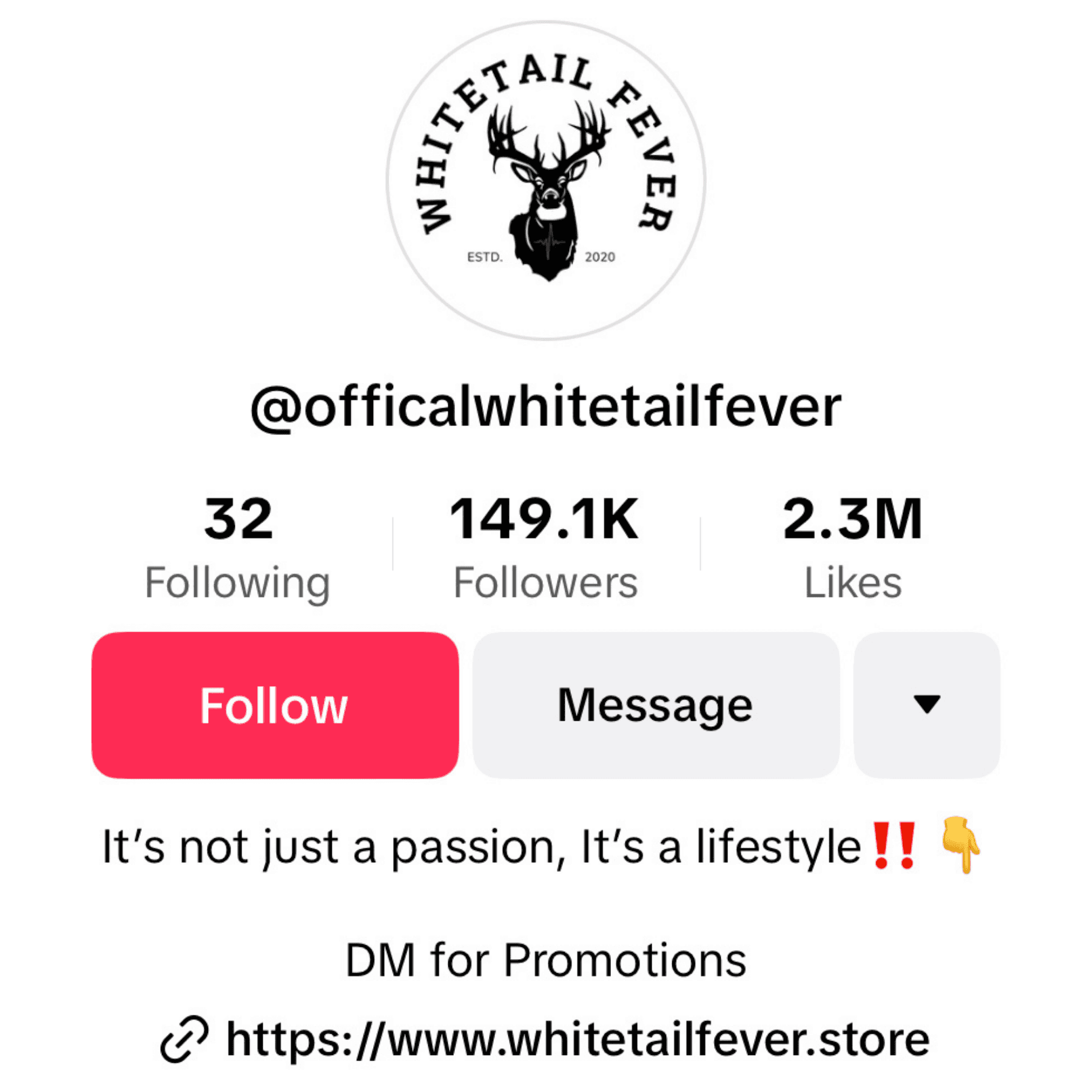 TikTok Whitetail Fever (Alperna Resultat) 