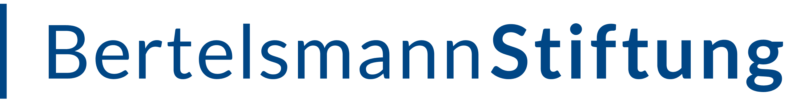 Referenz: Logo Bertelsmann Stiftung