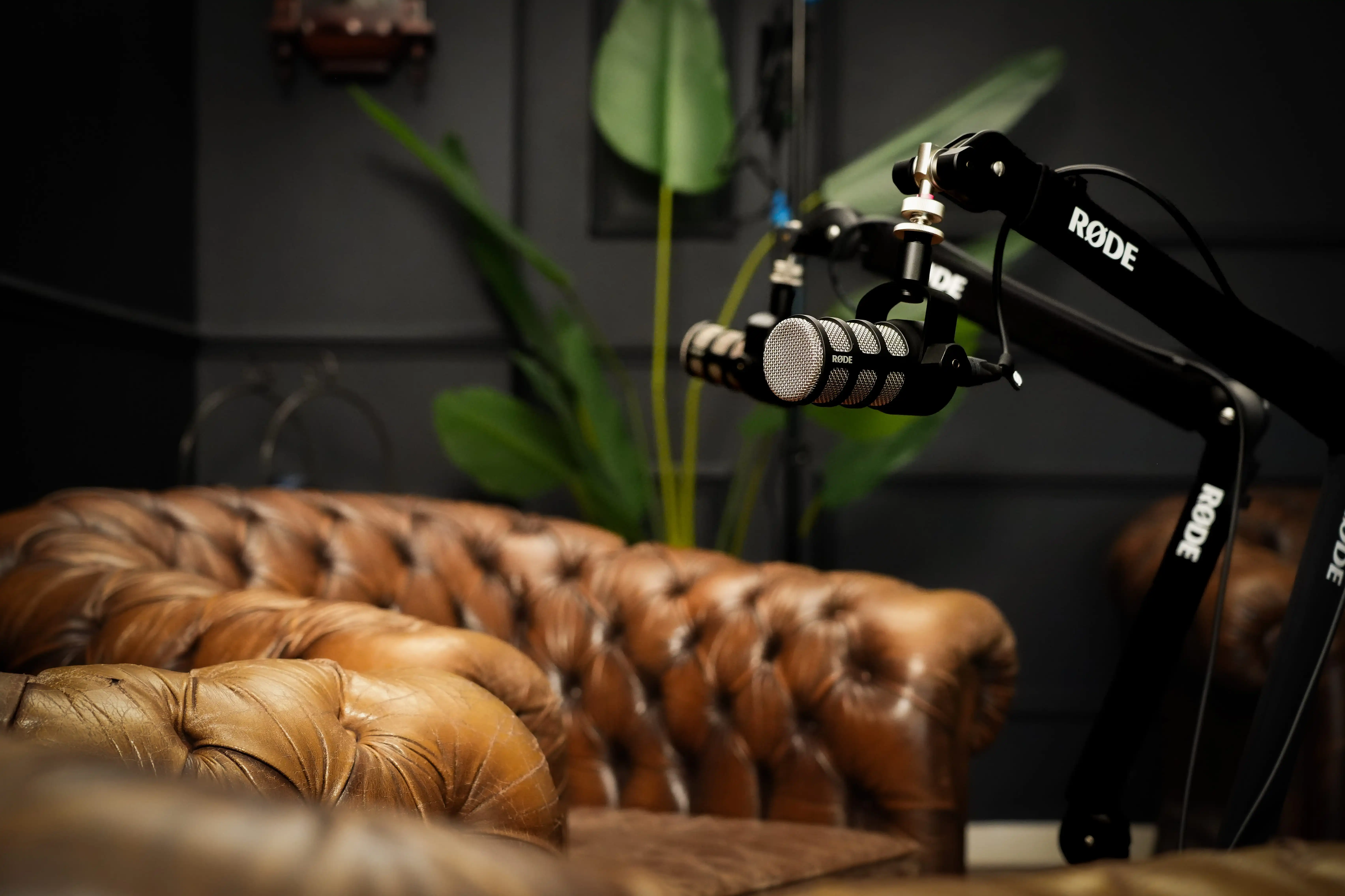 a neon sign hanging from the side of a wall