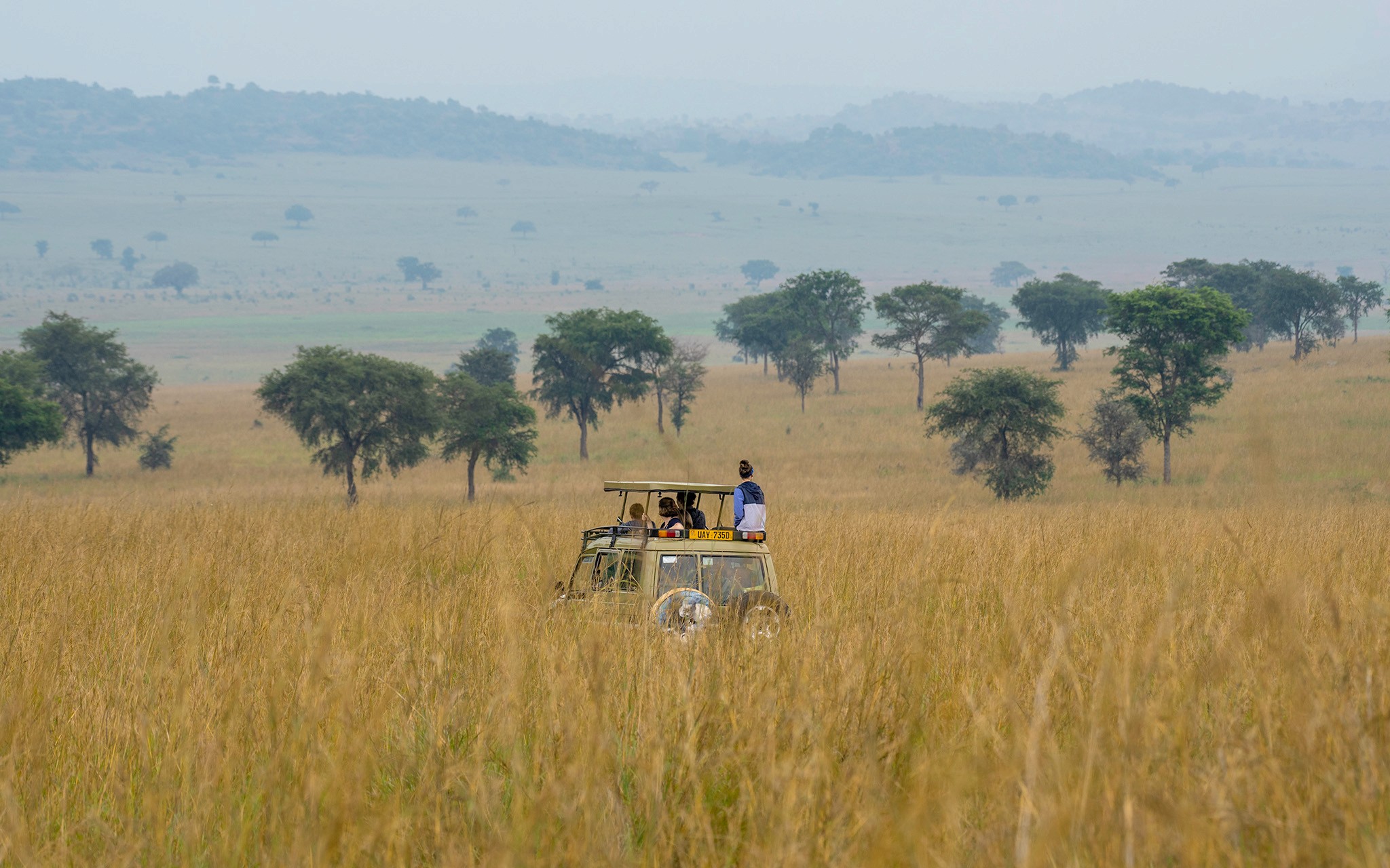 The kidepo landscape leaves tourists in awe