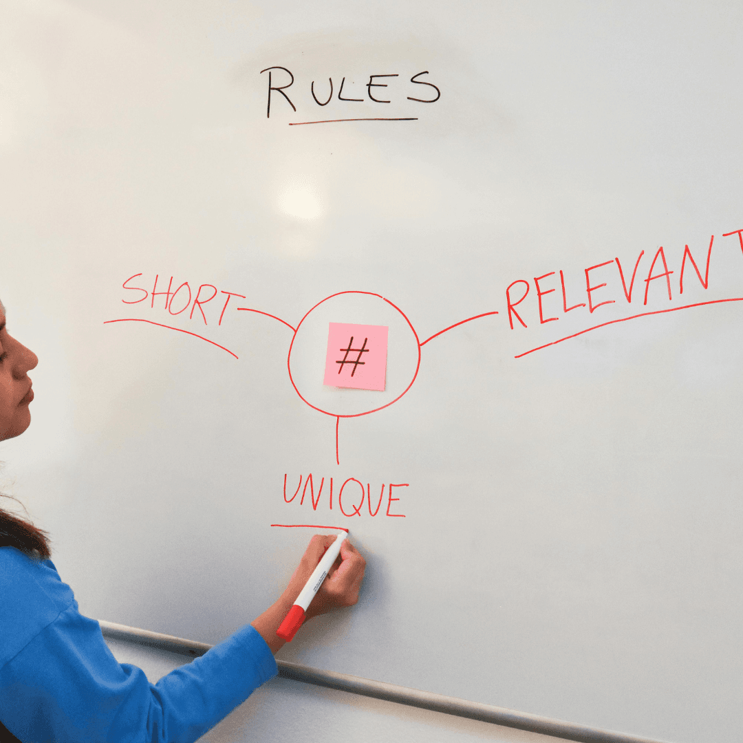 How to find hashtags on Instagram.