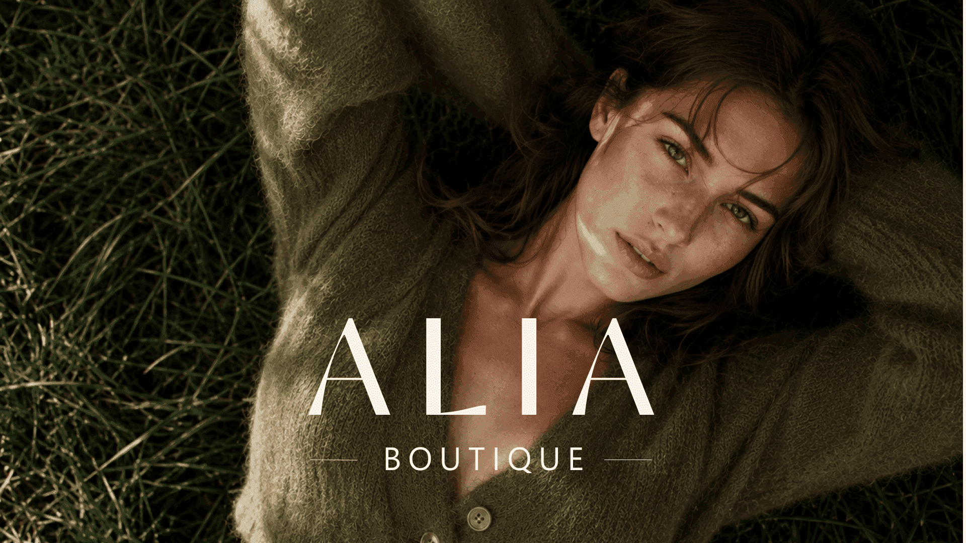 تصميم الهوية البصرية لـ Alia Boutique