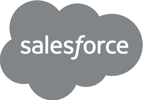 Sales force logo black and white
