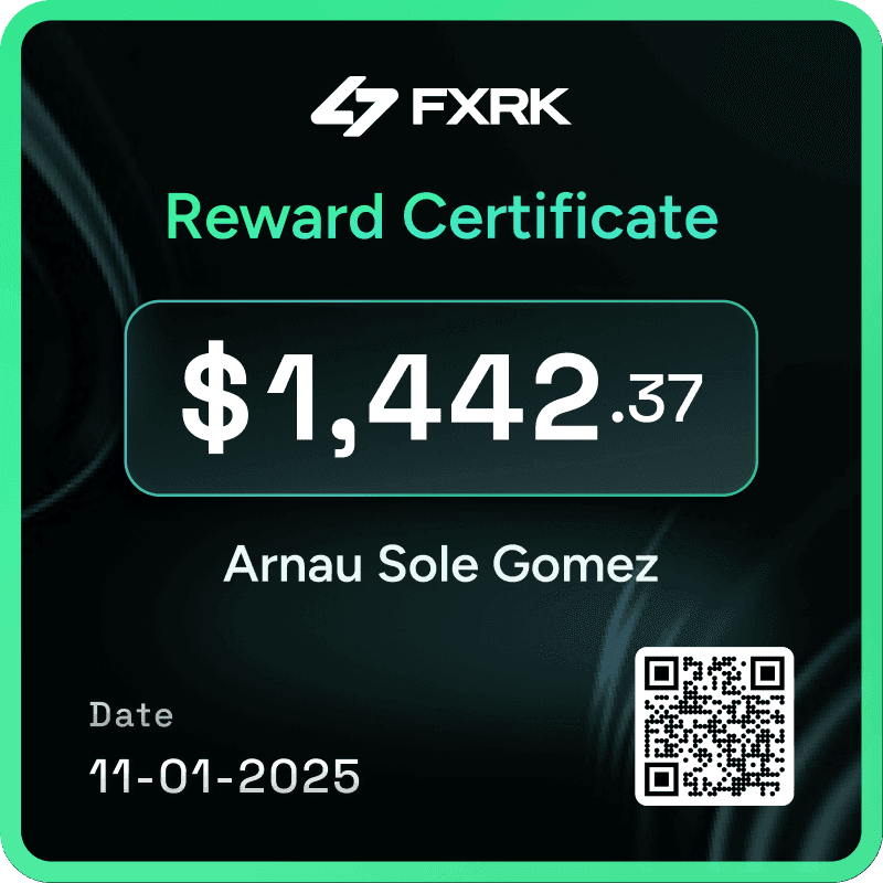 prop firm earnings certificate