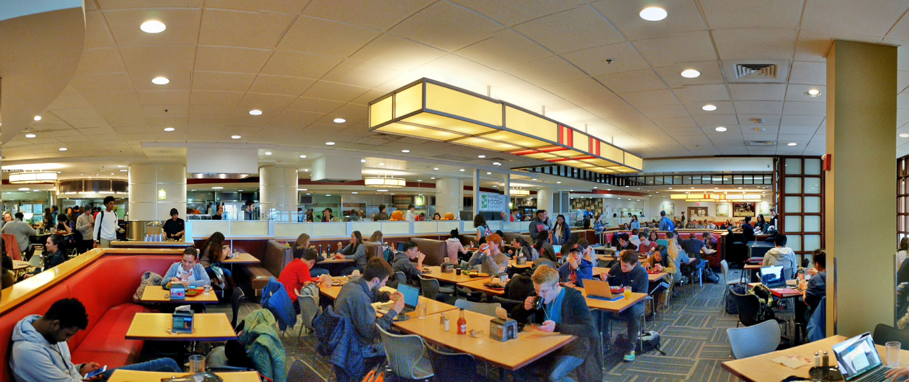 University cafeteria