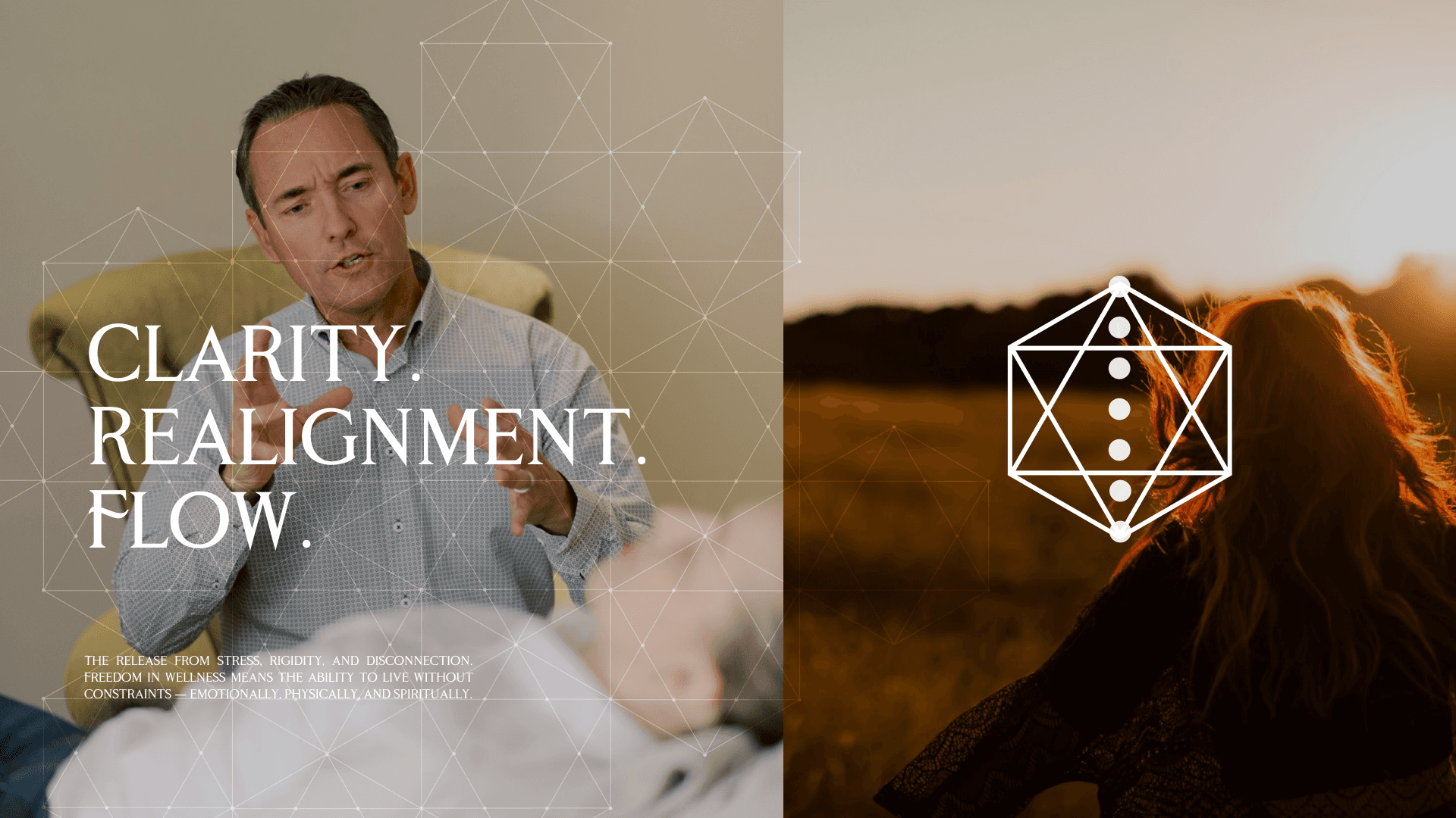 Septaura wellness brand clarity and realignment campaign visuals — Penguincil Design