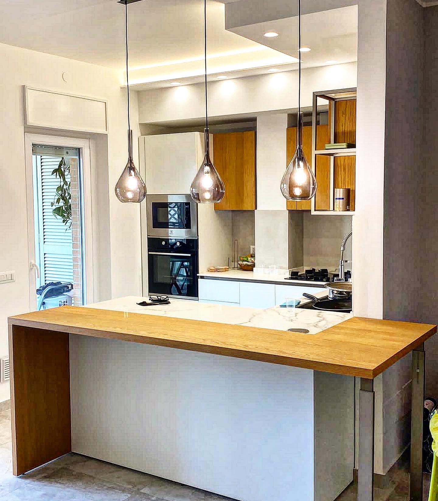 cucina elegante stile moderno e antico