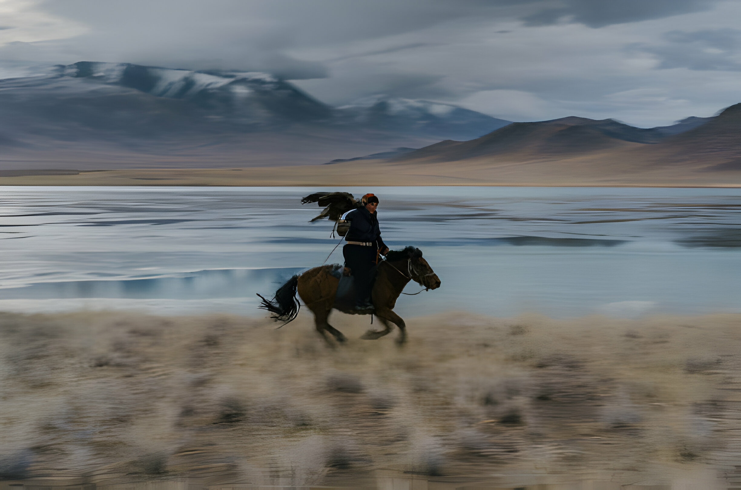 Woman Look Into The Camera