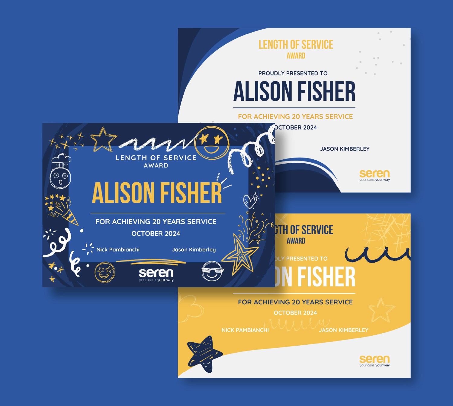 Employee Certificate Seren