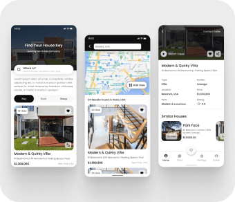 Finance tracking app in light and dark modes on two smartphones.