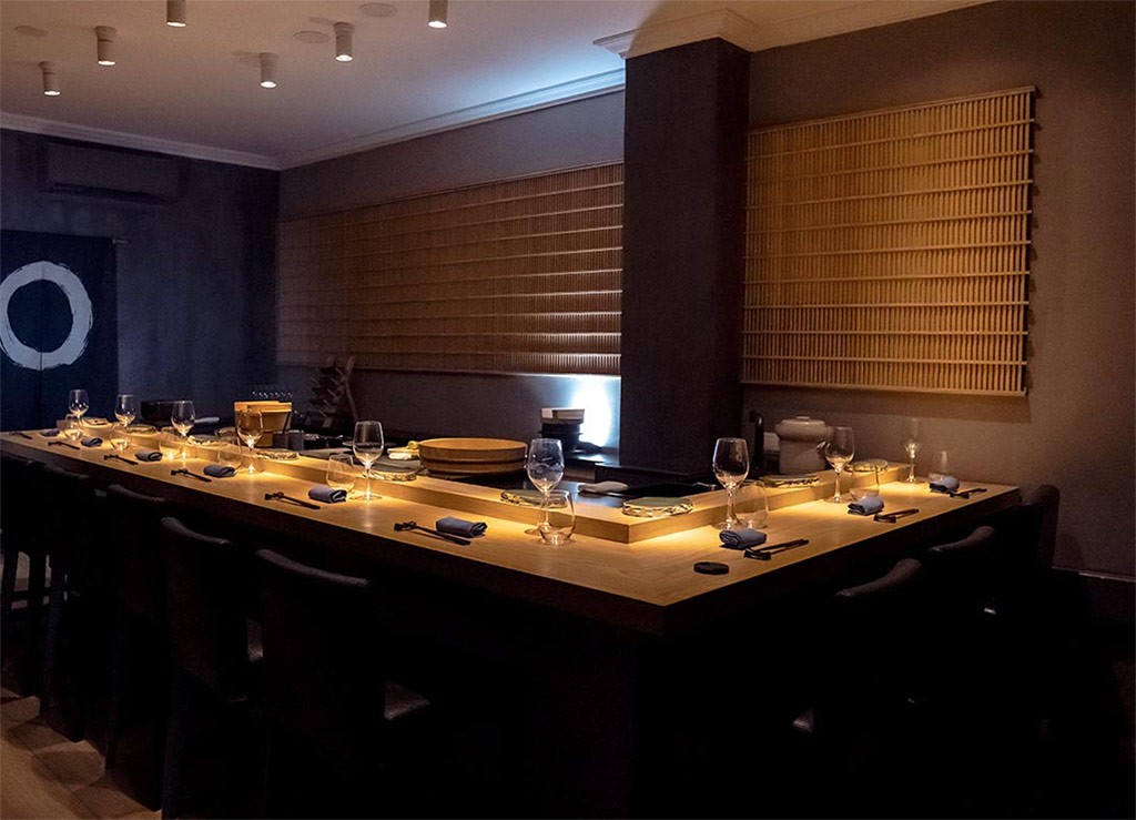 Restaurant Sushi by Walt in Ibiza close to Luxury Villa Can Nemo