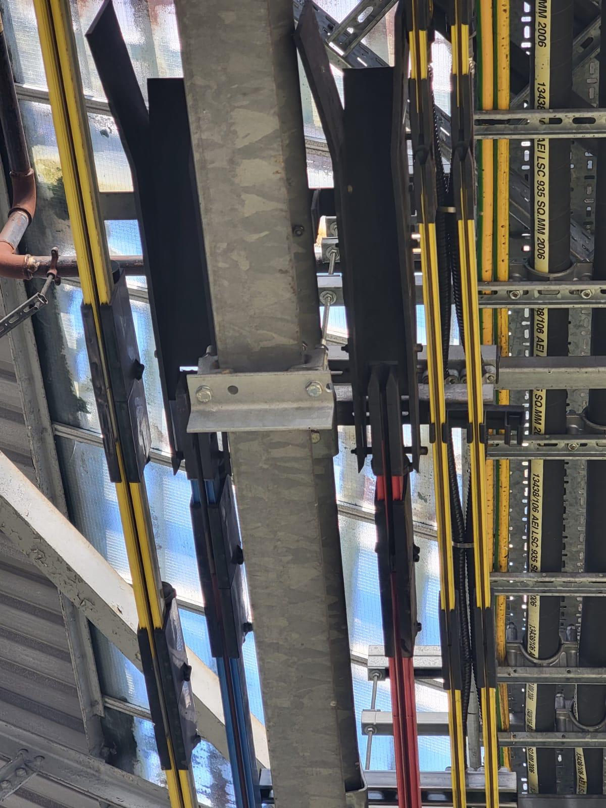 An electrical rail project completed by DPH 