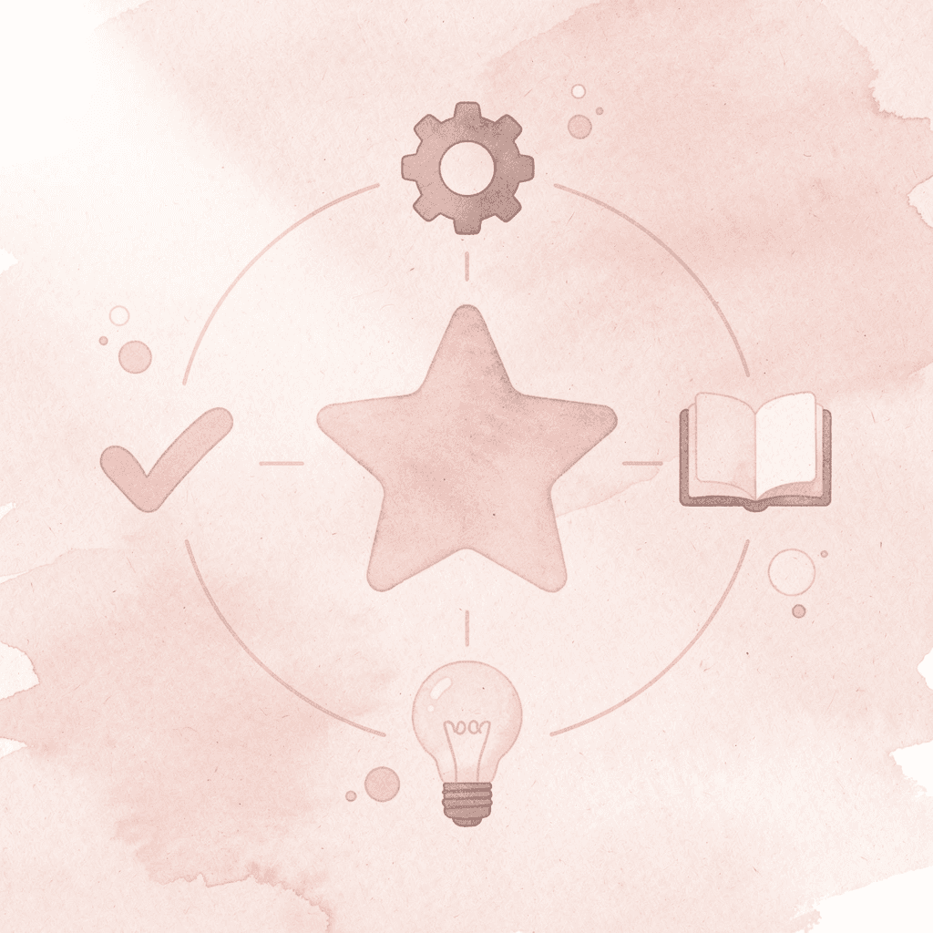 Hub diagram showing Arabic at center with key challenge areas around it