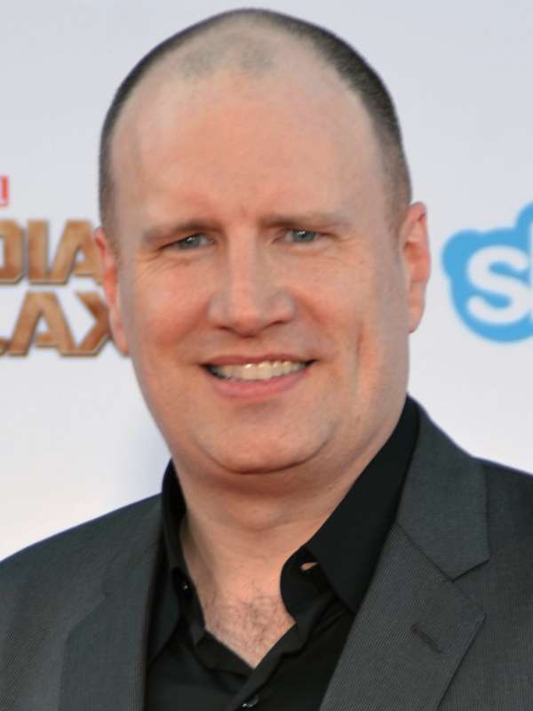 Kevin Feige at a Marvel movie premier.