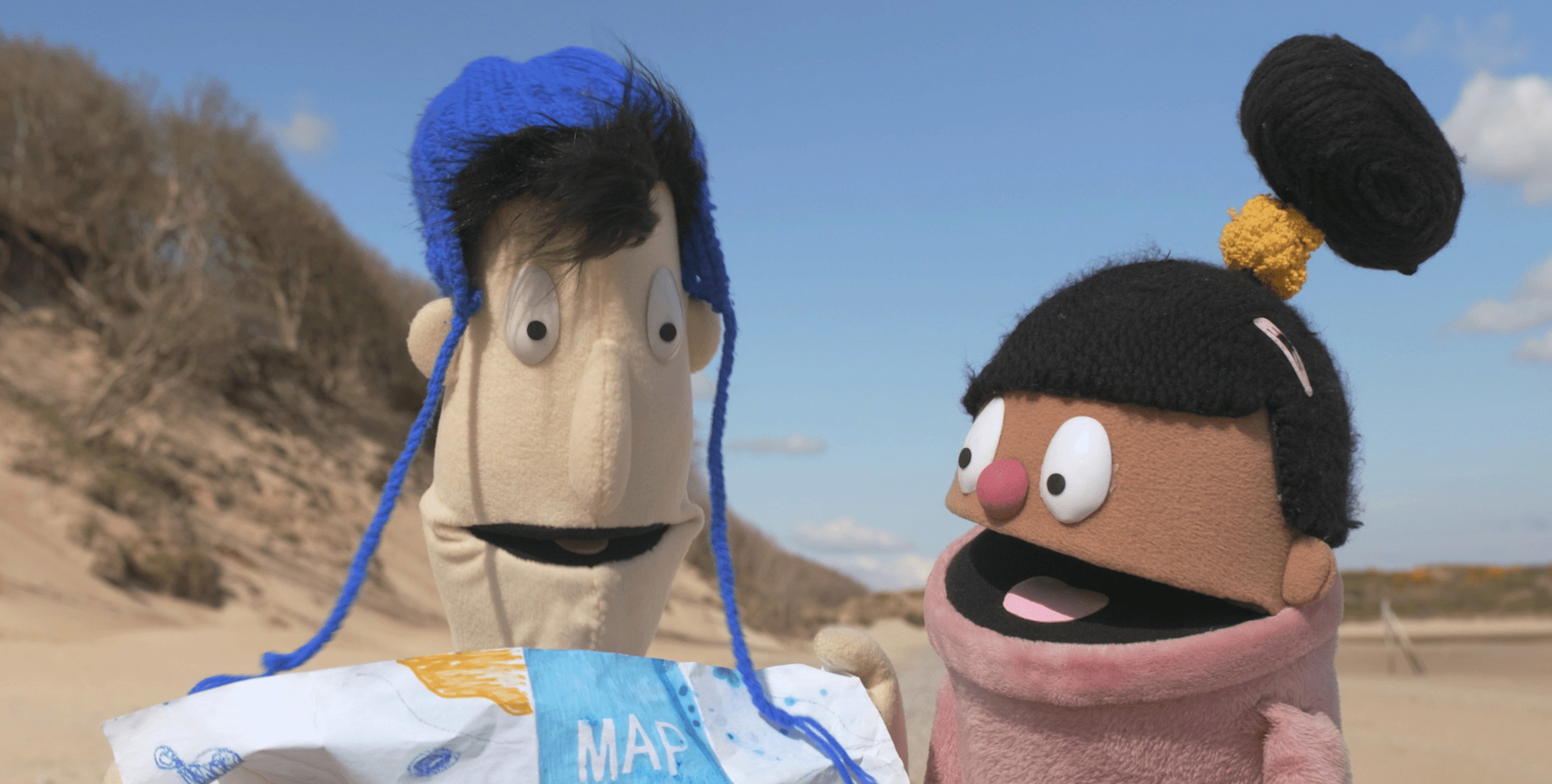 A mockup of a Macbook on a sofa