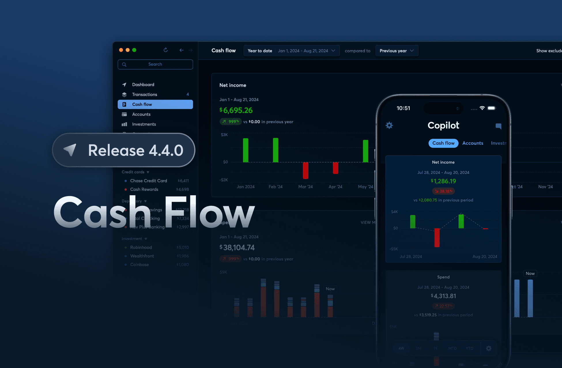 Cash flow iOS and Mac