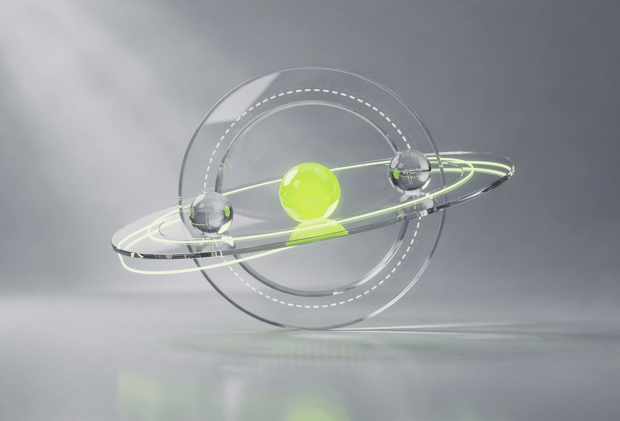 WeFi ecosystem visualization with Deobank network orbit and token flow circulation