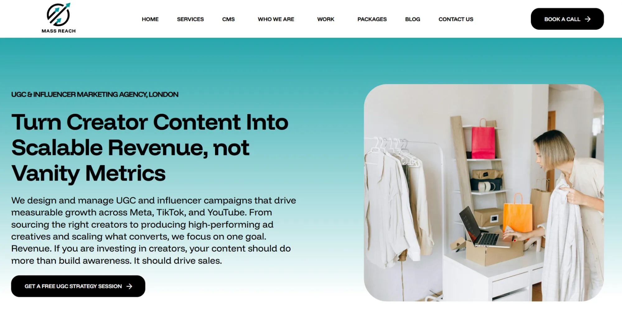 The UK UGC Agency - Mass Reach